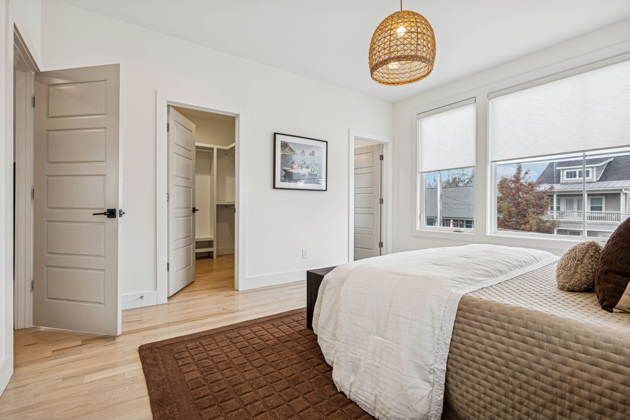 1403 10th Avenue North, Unit A Nashville, TN 37208 - Photo 18 of 53 a bedroom with a bed and a window