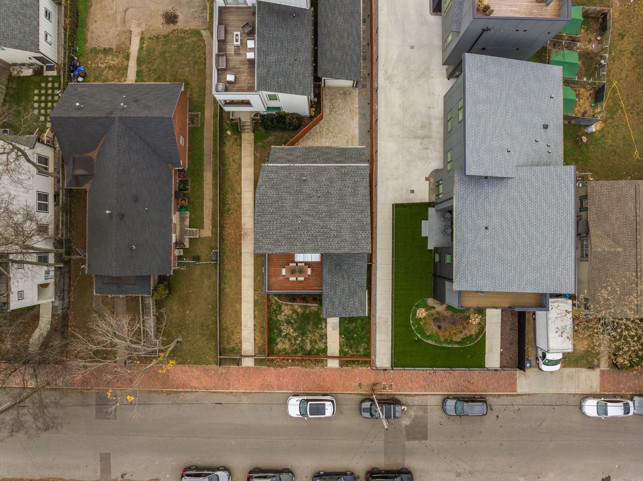 1403 10th Avenue North, Unit A Nashville, TN 37208 - Photo 48 of 53 an aerial view of a house