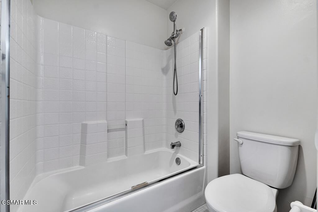 2676 Santa Ynez Avenue Simi Valley, CA 93063 - Photo 20 of 46 a bathroom with a toilet and a shower