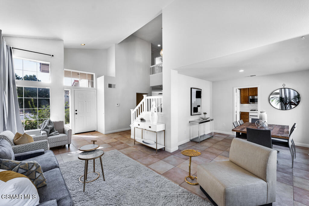 2676 Santa Ynez Avenue Simi Valley, CA 93063 - Photo 9 of 46 a living room with furniture and a wooden floor