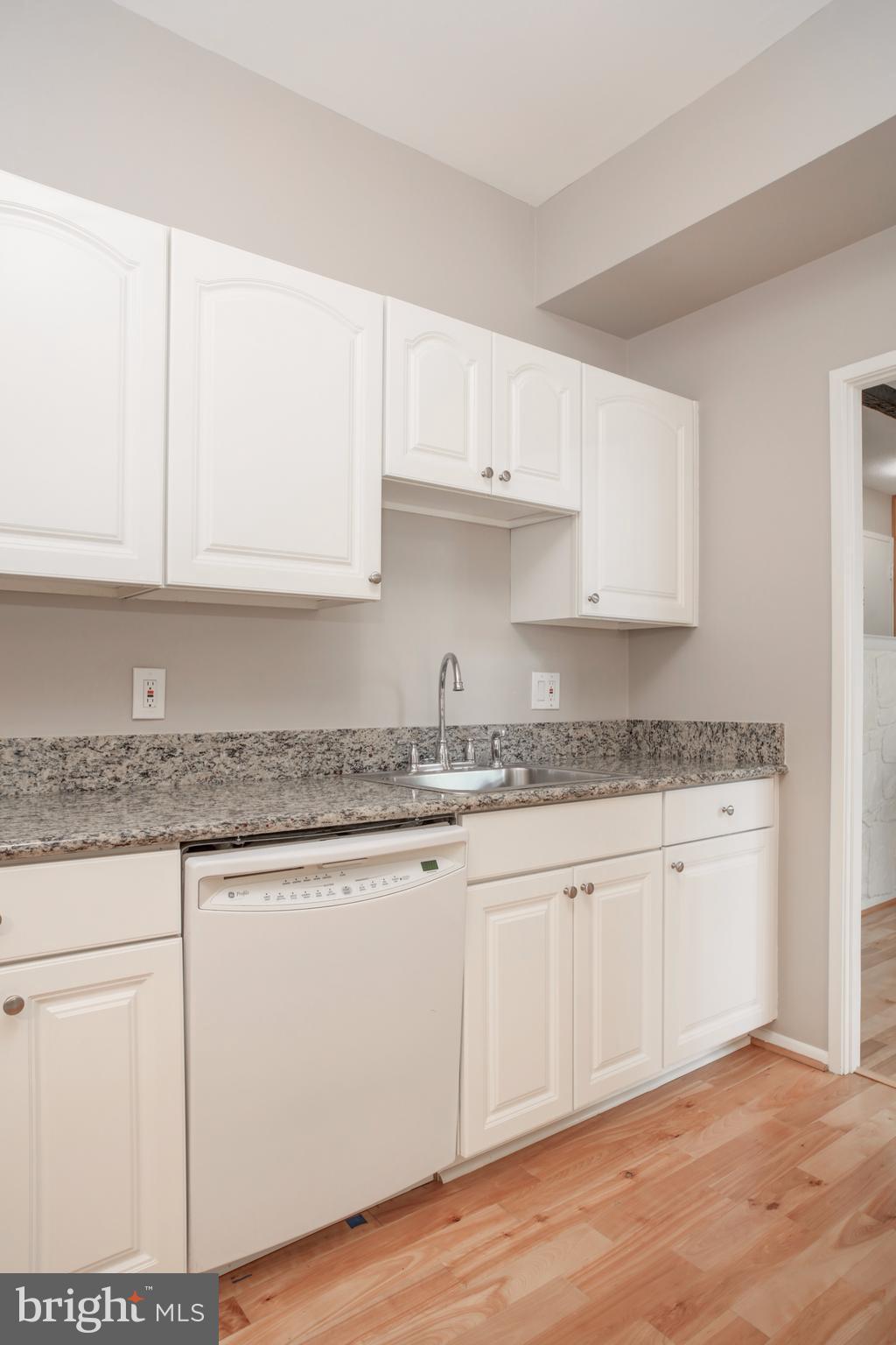 11616 Ivystone Court, Unit 301 Reston, VA 20191 - Photo 13 of 29 a kitchen with granite countertop wooden cabinets and a sink