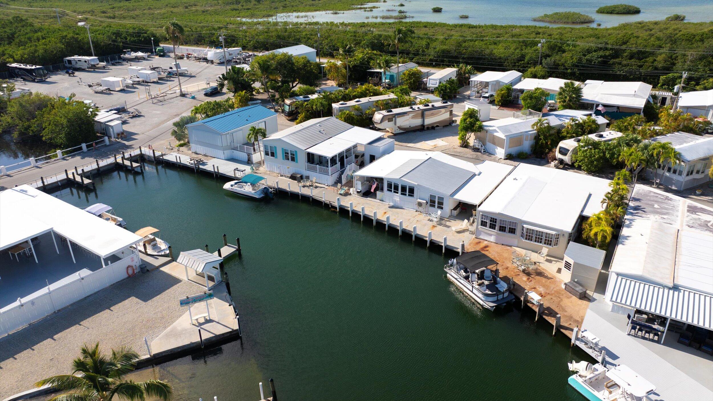 55 Boca Chica Road, Unit 132 Key West, FL 33040 - Photo 43 of 52 an aerial view of a house with a lake view