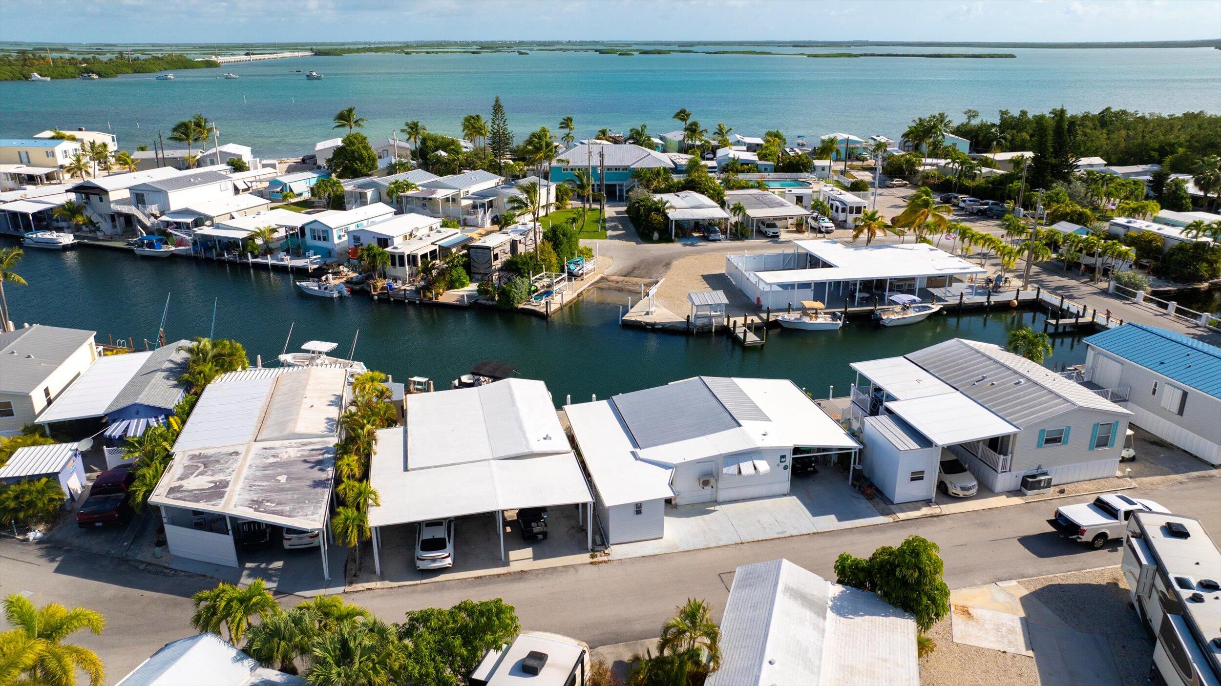 55 Boca Chica Road, Unit 132 Key West, FL 33040 - Photo 44 of 52 an aerial view of a house with a ocean view