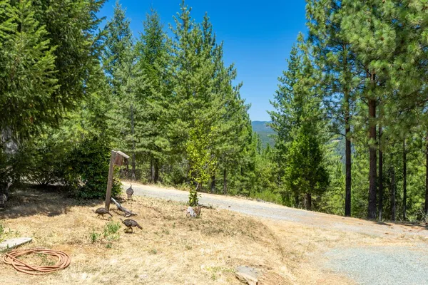 a view of balcony with wooden floor and fence