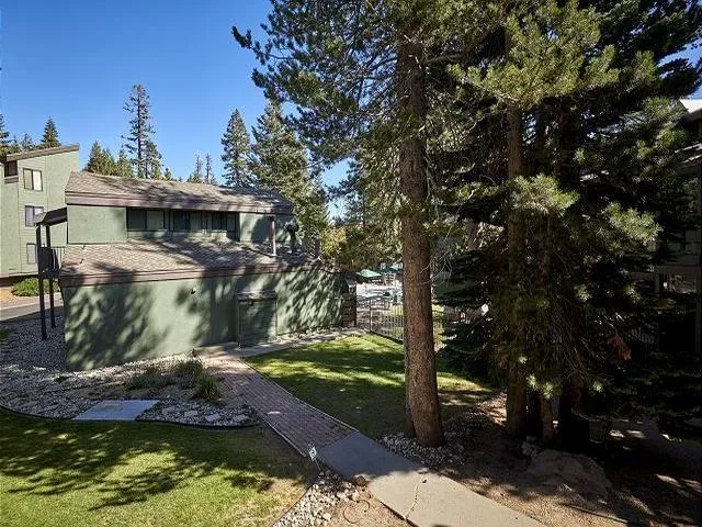 a view of outdoor space with garden view