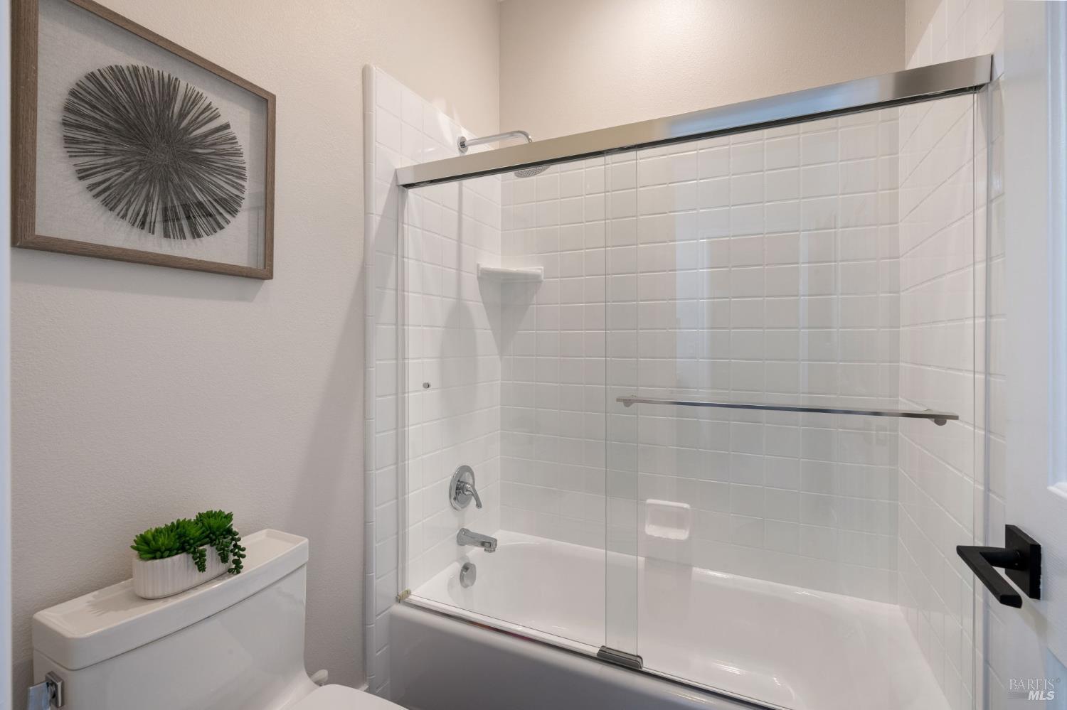 21 Newhall Drive San Rafael, CA 94901 - Photo 39 of 69 a bathroom with a shower and a bath tub