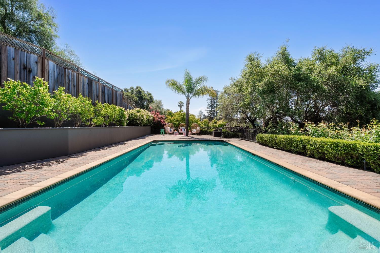 21 Newhall Drive San Rafael, CA 94901 - Photo 47 of 69 a view of swimming pool from a balcony