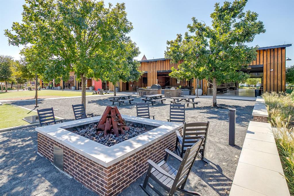2453 Lazy Dog Lane Northlake, TX 76247 - Photo 32 of 40 Community Arena area with exterior fire pits, corn hole and a playground.