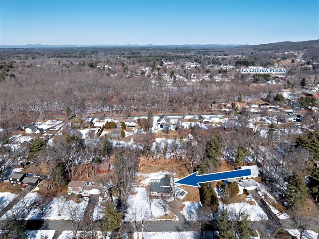 34 Bayberry Road Hampden, MA 01036 - Photo 42 of 42 an aerial view of house with yard and mountain view in back
