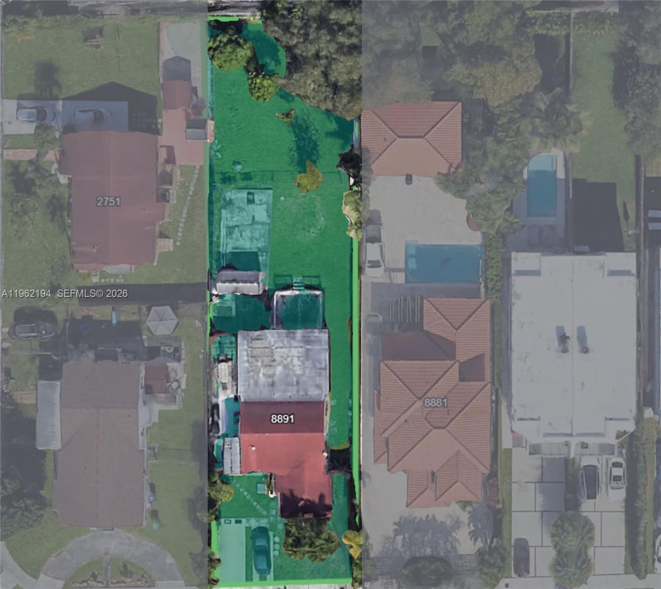 8891 Southwest 28th Street Miami, FL 33165 - Photo 3 of 25 an aerial view of a house