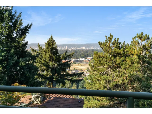 a aerial view of a house with a yard