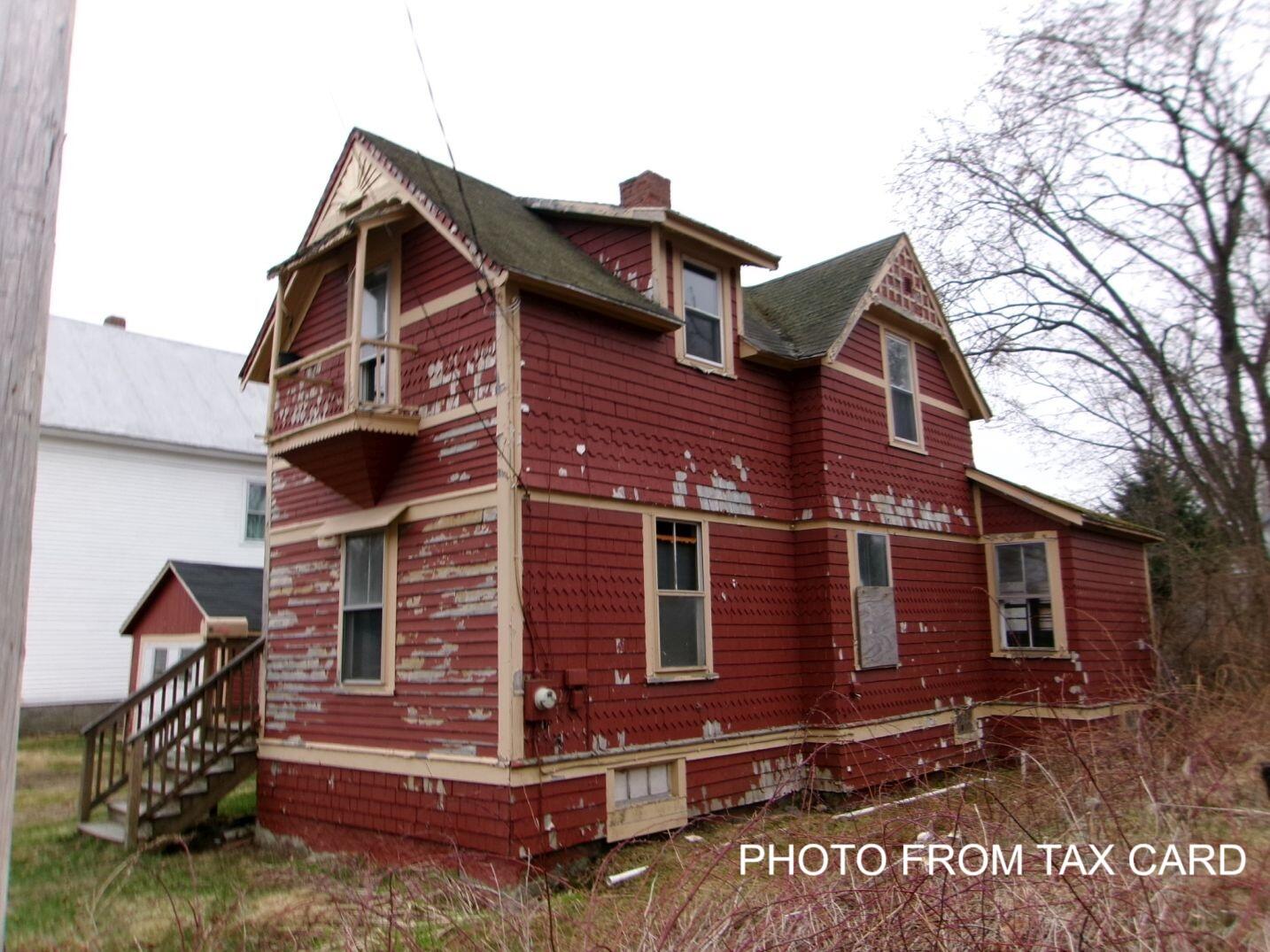 6 School Street Bridgton, ME 04009 - Photo 3 of 21 TAX CARD EXT PHOTO 2