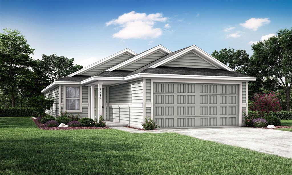 11906 Hermosa Lane Rhome, TX 76078 - Photo 1 of 1 a front view of a house with a yard