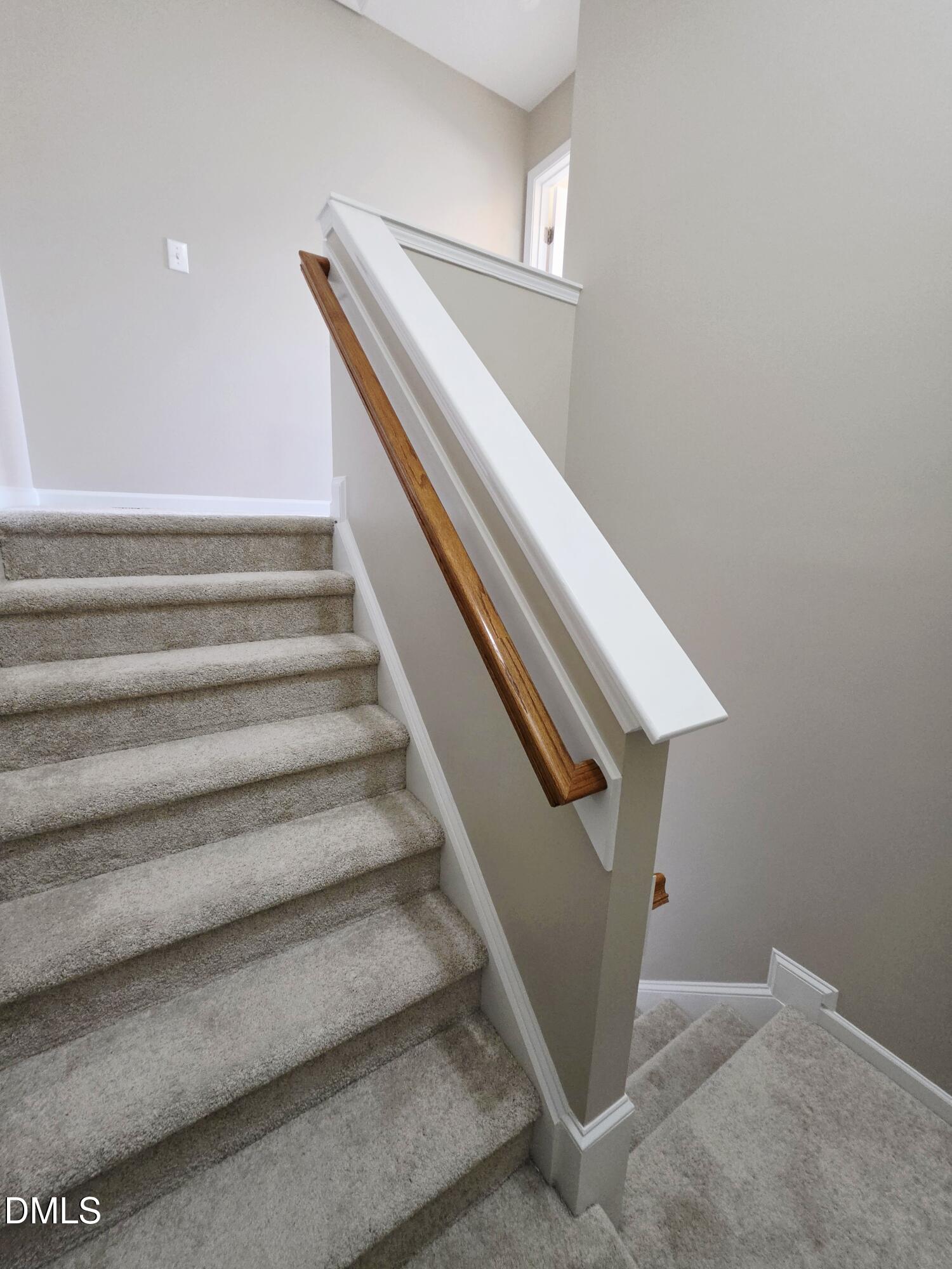 1111 Consortium Drive, Unit 103 Raleigh, NC 27603 - Photo 23 of 43 Stairs to Third Story