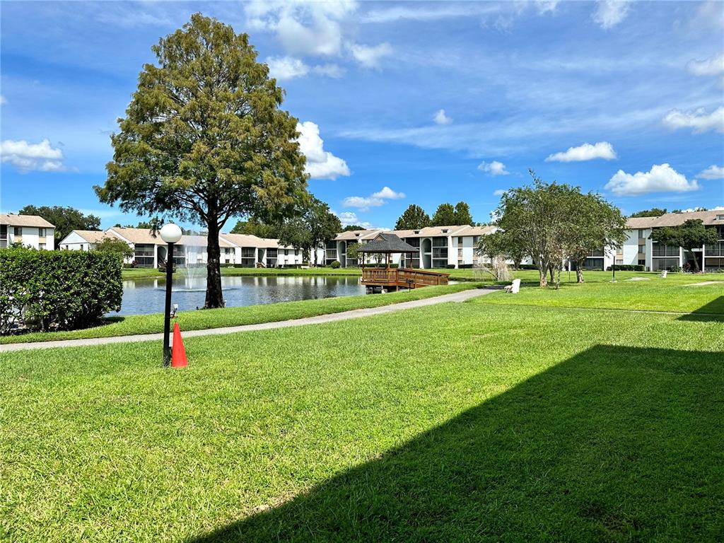 8205 Sun Spring Circle, Unit B1 Orlando, FL 32825 - Photo 13 of 14 a garden view