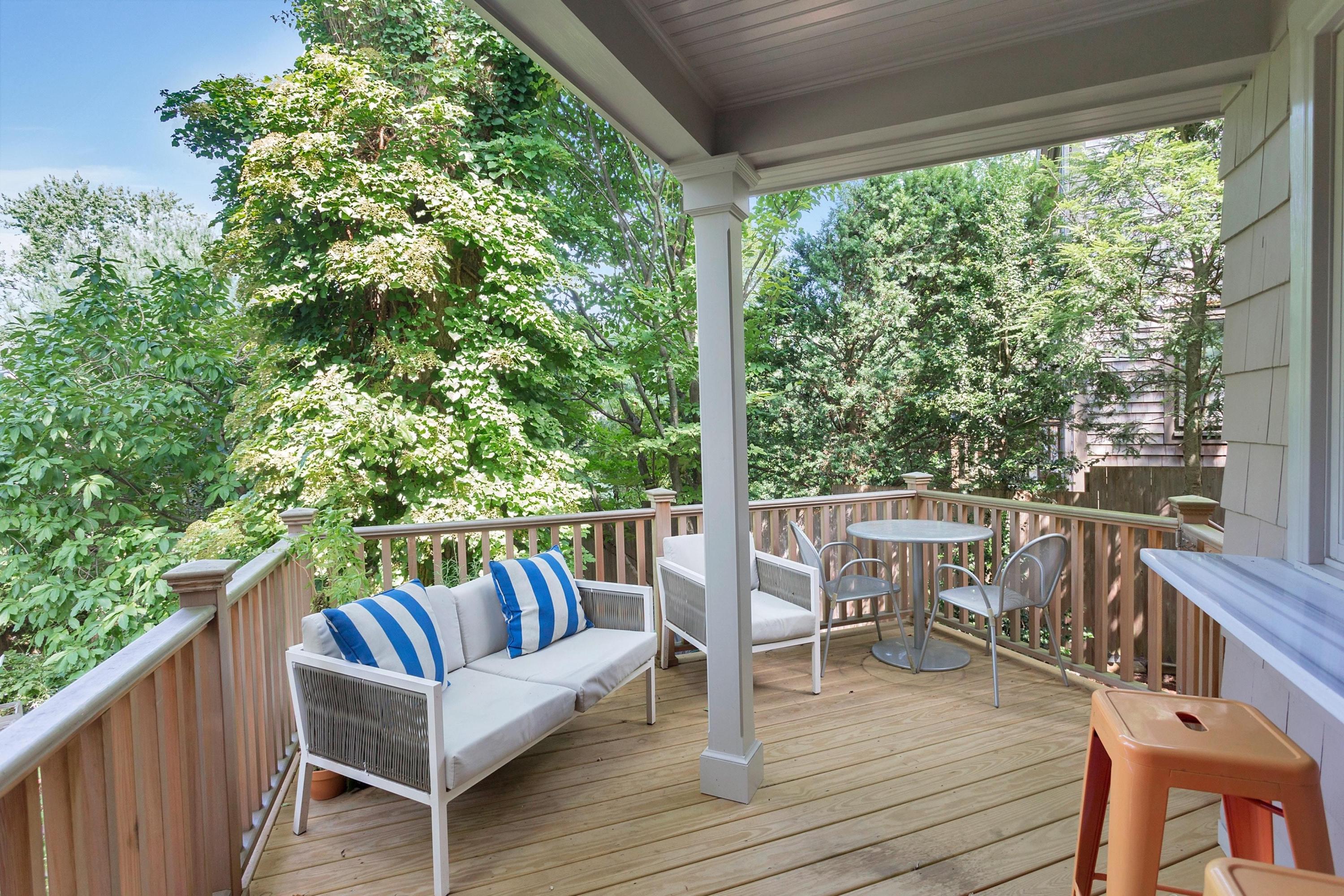 12 Crest Road Rowayton, CT 06853 - Photo 28 of 35 a view of roof deck with patio