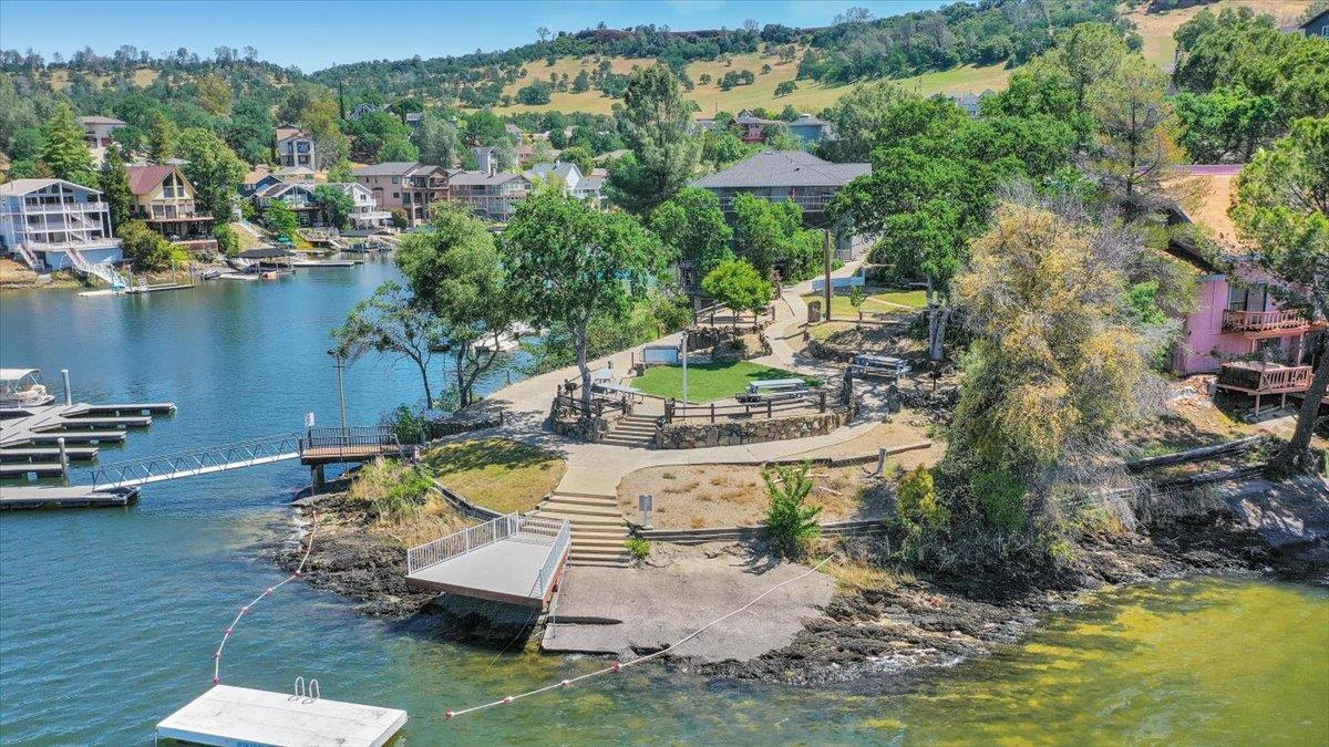 572 Poker Flat Road Copperopolis, CA 95228 - Photo 23 of 31 a view of a swimming pool with a patio