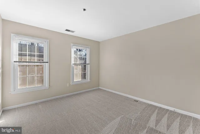 a view of a building from a balcony