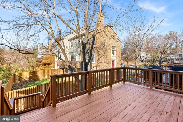 a view of a building with a street