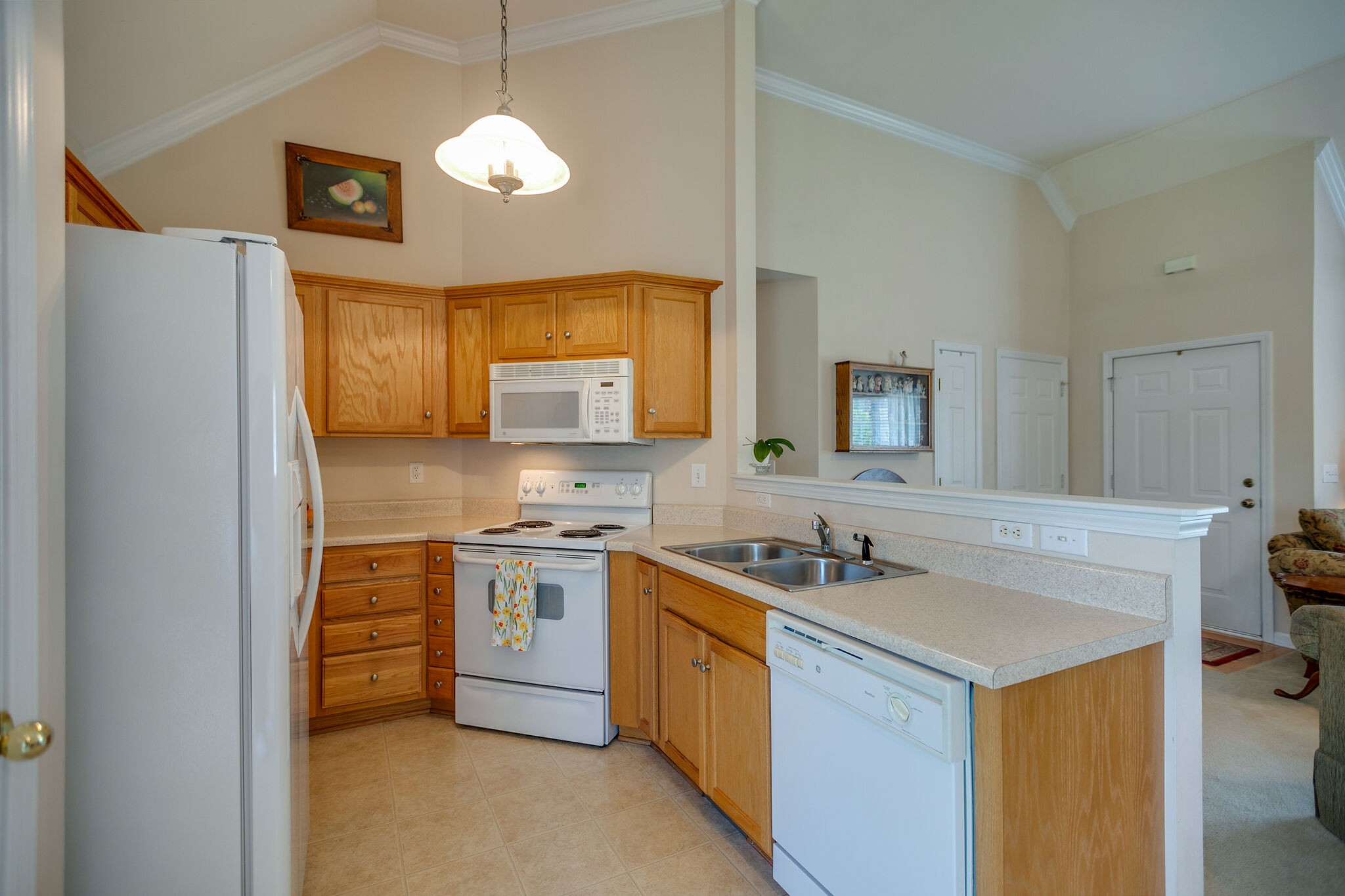 1003 Patterson Street Spring Hill, TN 37174 - Photo 12 of 27 a kitchen with a sink stove and refrigerator
