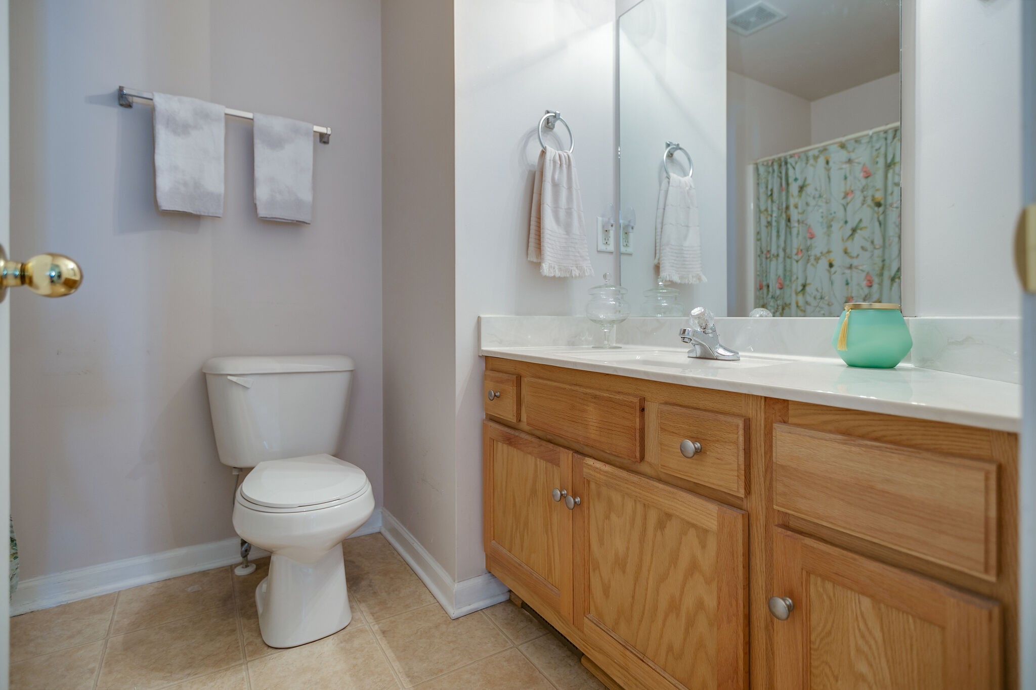 1003 Patterson Street Spring Hill, TN 37174 - Photo 21 of 27 a bathroom with a toilet sink and mirror