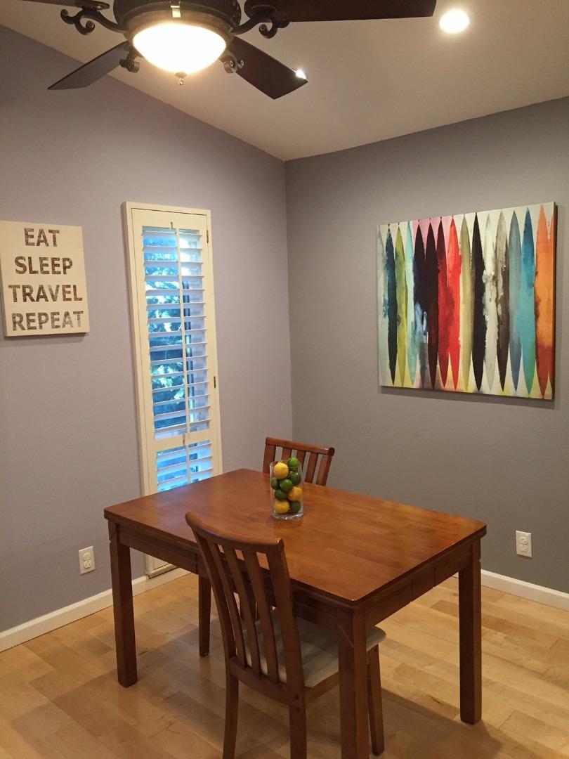 4117 George Avenue, Unit 4 San Mateo, CA 94403 - Photo 8 of 18 a view of a dining room with furniture and window