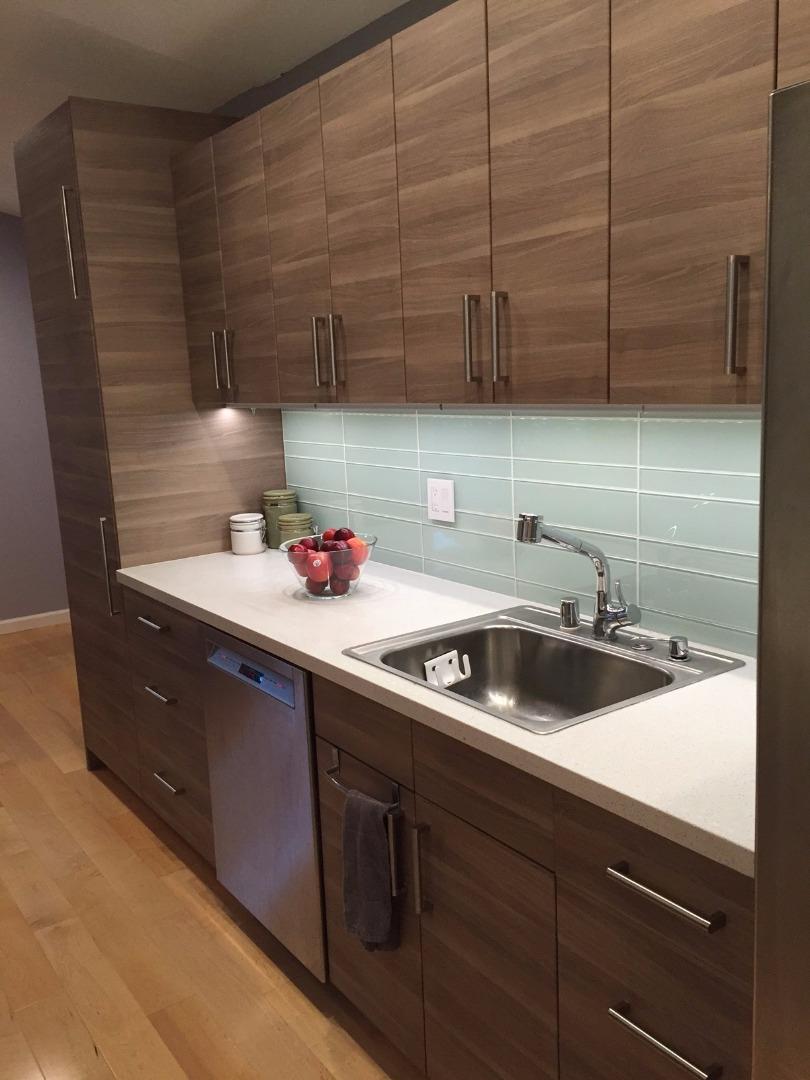 4117 George Avenue, Unit 4 San Mateo, CA 94403 - Photo 10 of 18 a kitchen with a sink cabinets and appliances