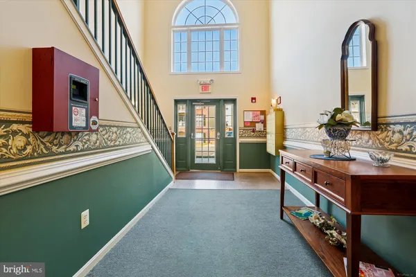 a view of an entryway