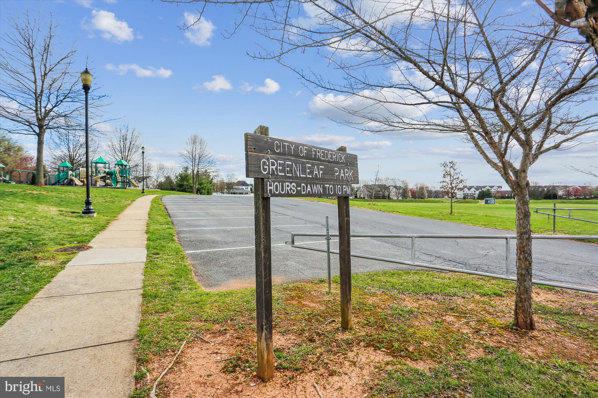 2500 Coleridge Drive, Unit 2A Frederick, MD 21702 - Photo 43 of 60 a view of a park with large trees