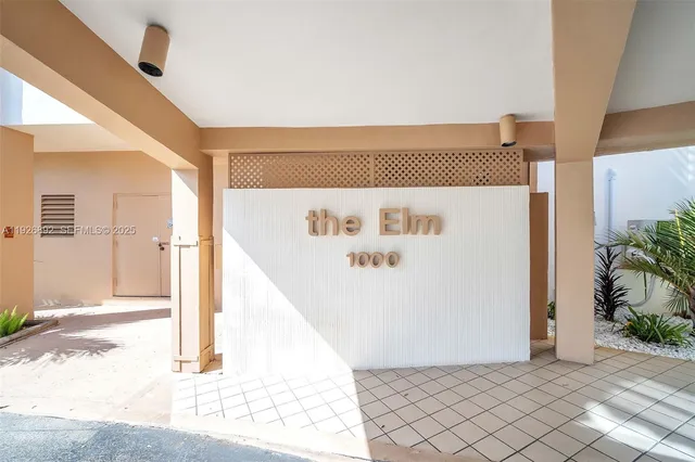 a view of a entryway