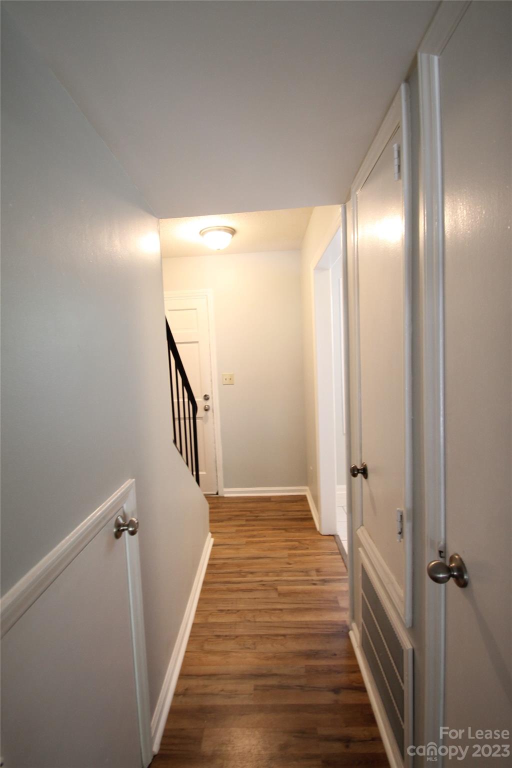 1788 Ebenezer Road Rock Hill, SC 29732 - Photo 15 of 30 a view of a hallway with wooden floor and staircase