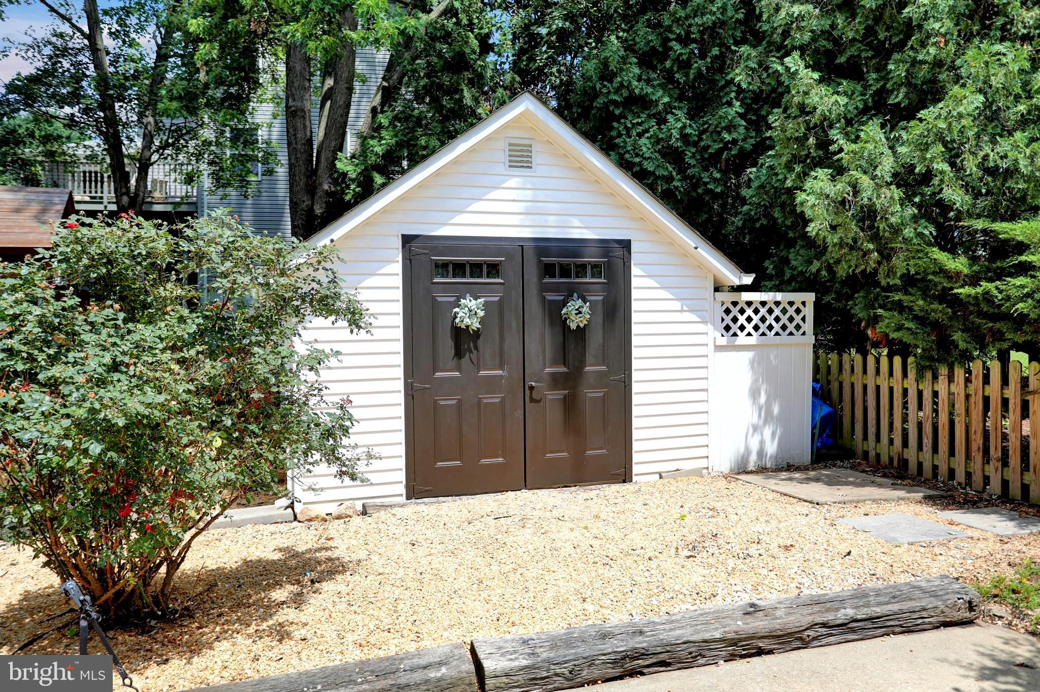 906 Farmstead Road Cockeysville, MD 21030 - Photo 50 of 52 Large storage shed