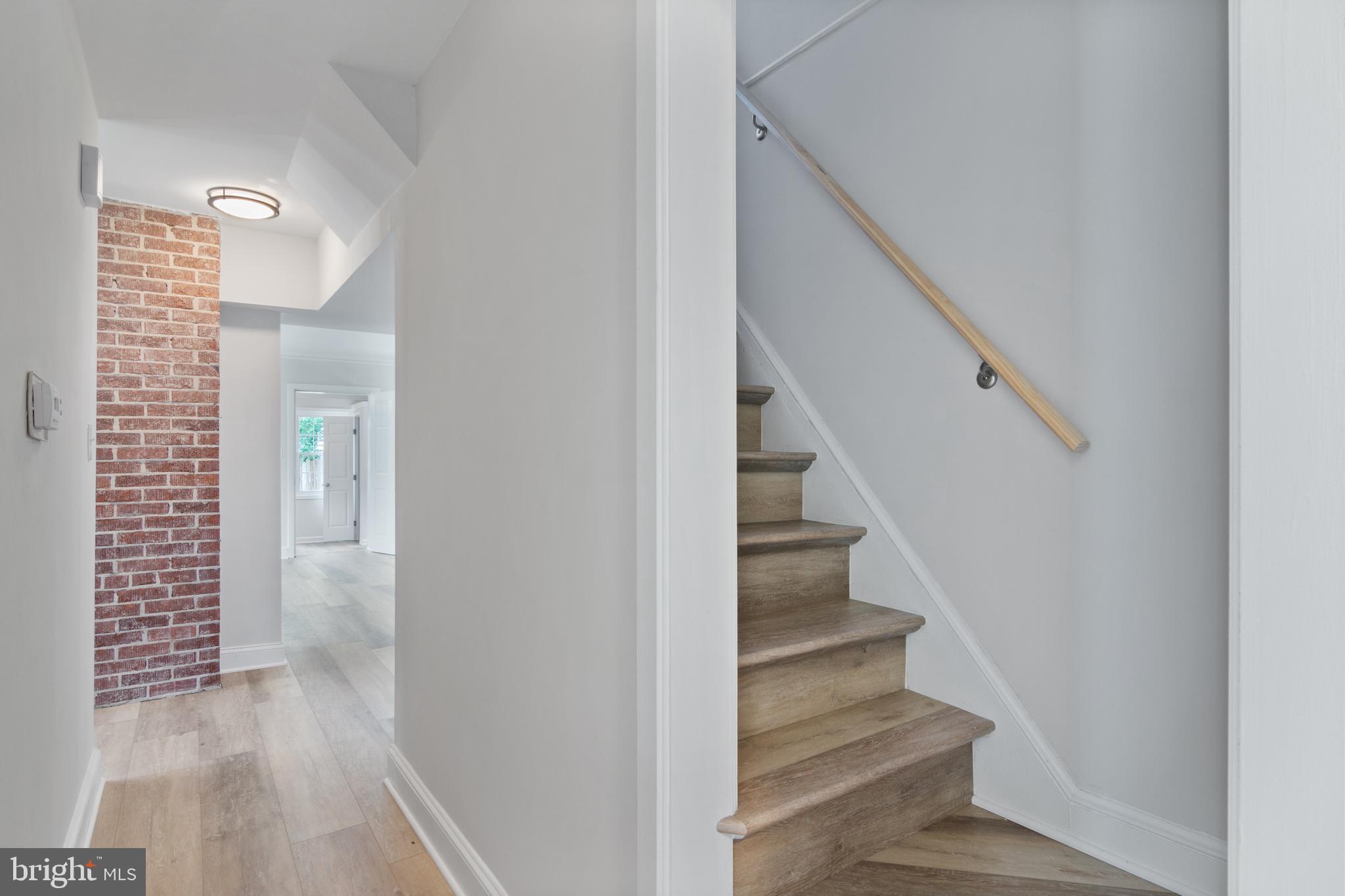 4622 Leonardtown Road Waldorf, MD 20601 - Photo 20 of 45 Exposed Brick in hallway