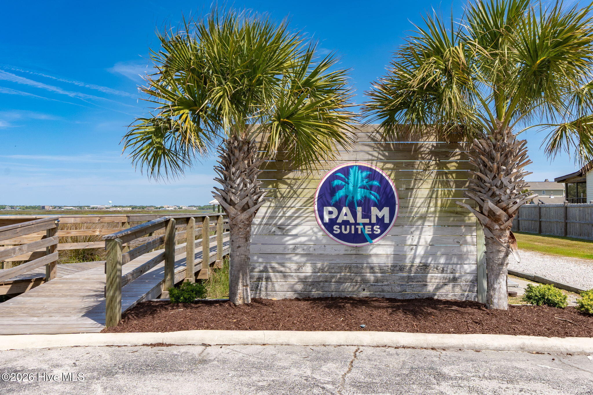 602 West Fort Macon Road, Unit 232 Atlantic Beach, NC 28512 - Photo 29 of 36 Palm Suites Sign