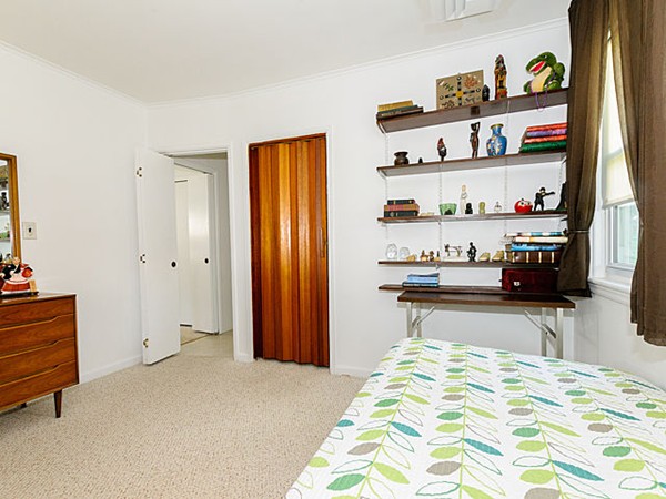 192 Spiers Road Newton, MA 02459 - Photo 10 of 15 a bedroom with a bed and a closet