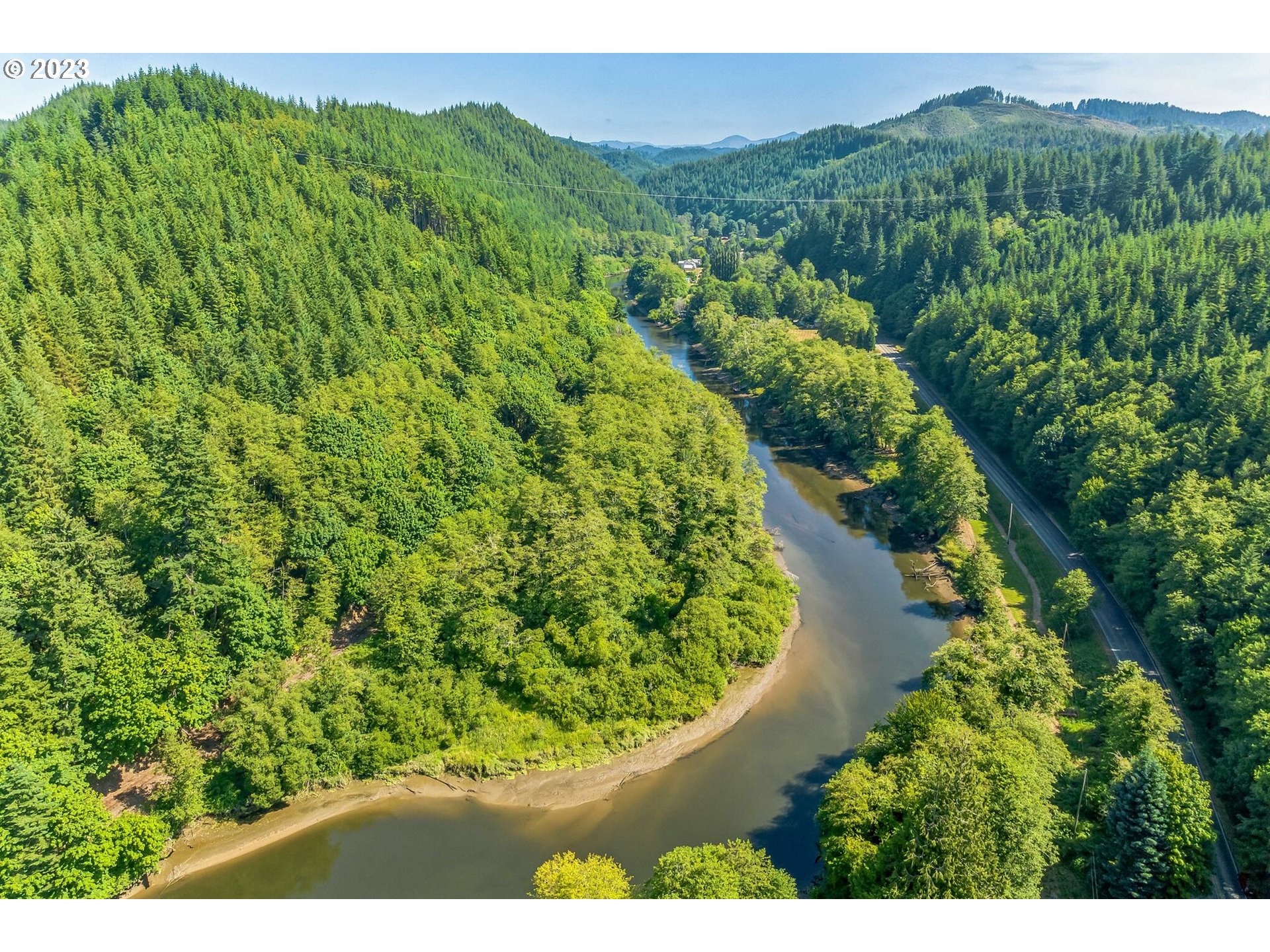 Elk City Road Toledo, OR 97391 - Photo 17 of 34 a view of a garden with a building