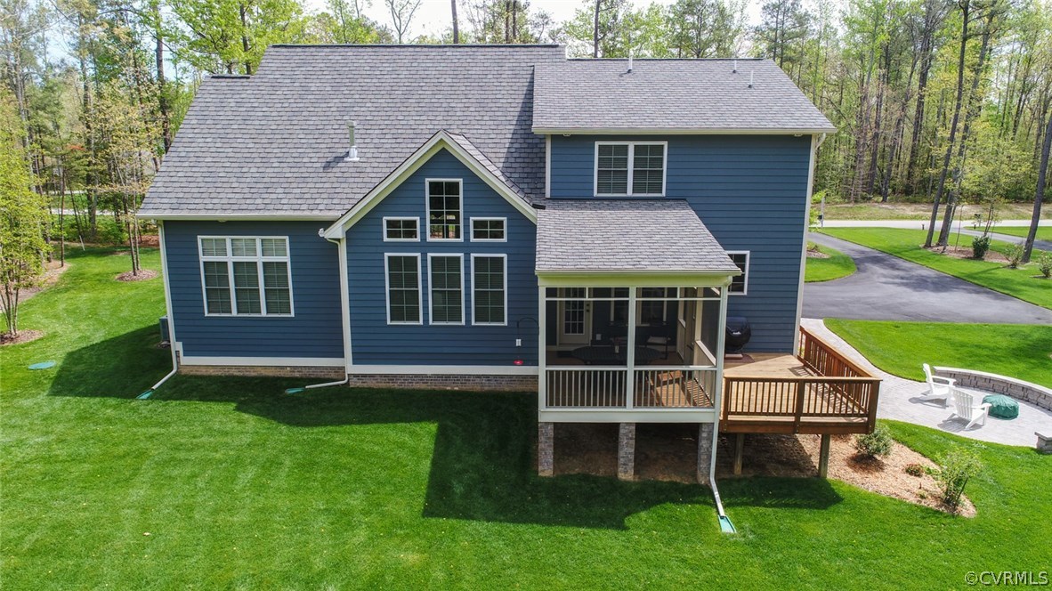 11512 Barrows Ridge Lane Chesterfield, VA 23838 - Photo 45 of 45 a front view of a house with a yard