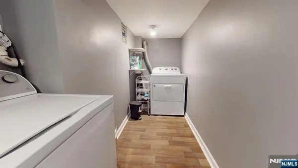 a room with storage and utility