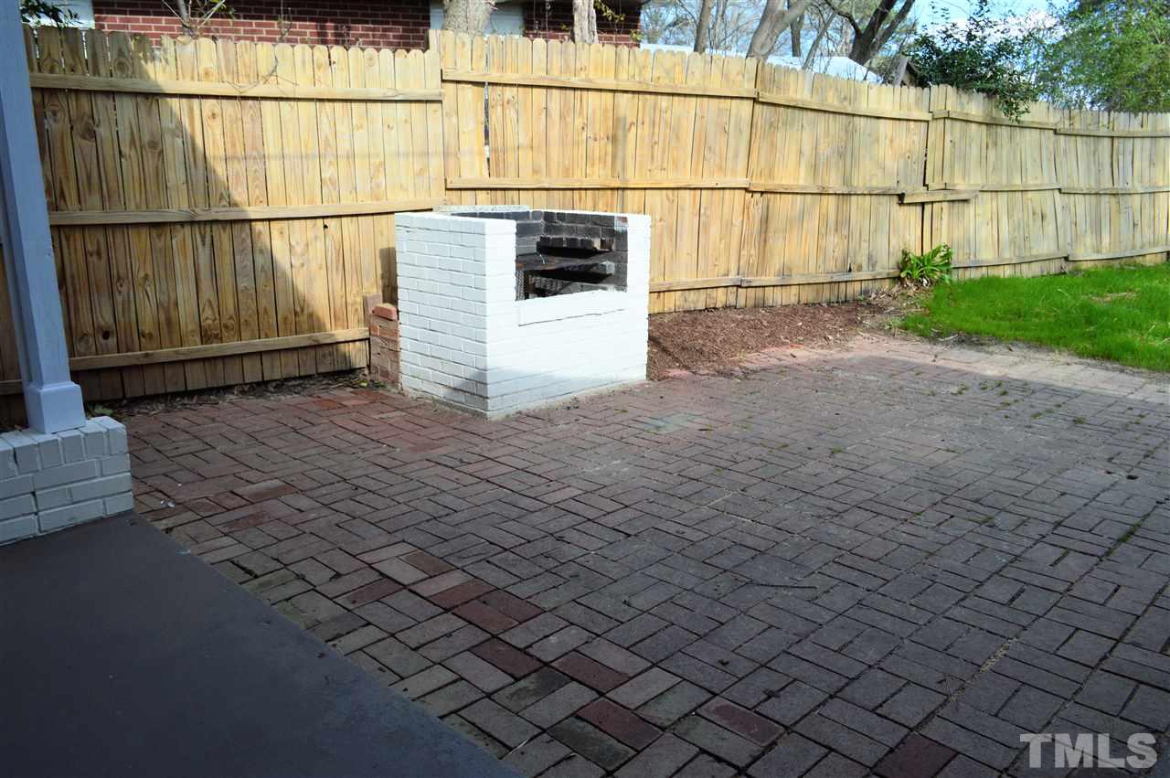709 Friar Tuck Road Raleigh, NC 27610 - Photo 22 of 30 a view of a backyard