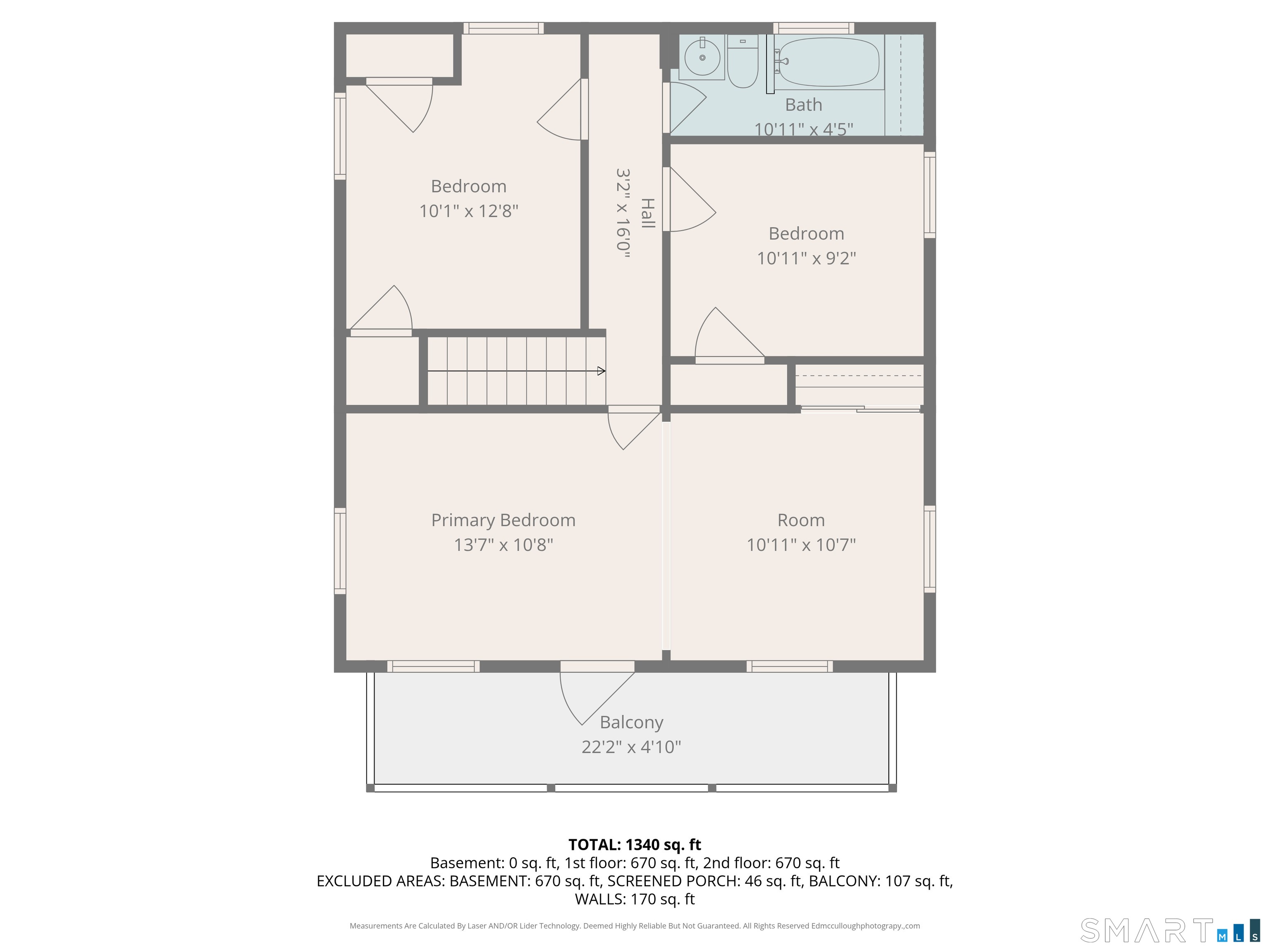 84 Jackson Street Torrington, CT 06790 - Photo 40 of 40 Upper level floor plan