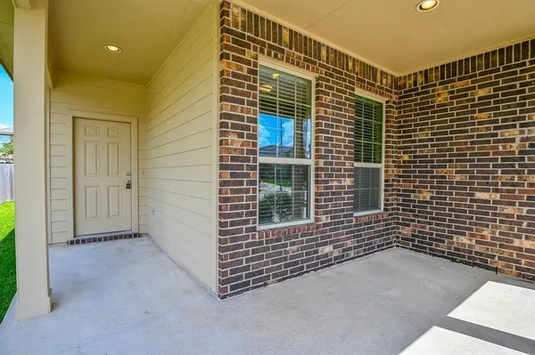 a view of a door