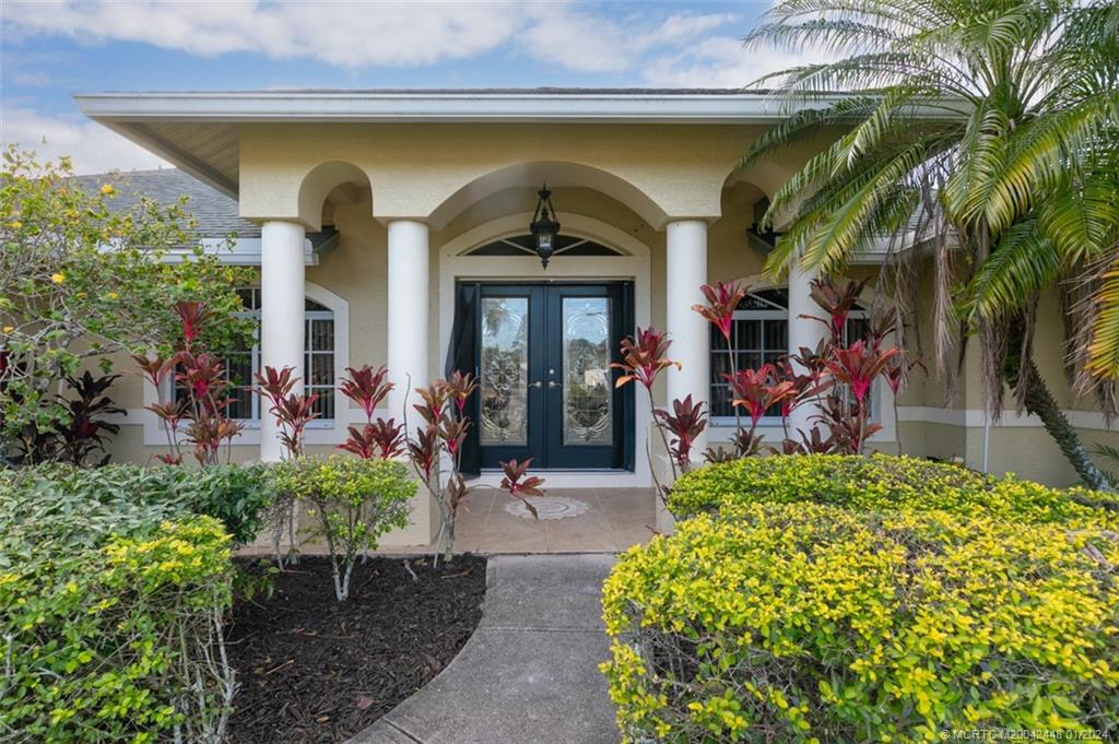 3524 Southwest Macon Road Port St. Lucie, FL 34953 - Photo 2 of 31 Beautiful Entrance!