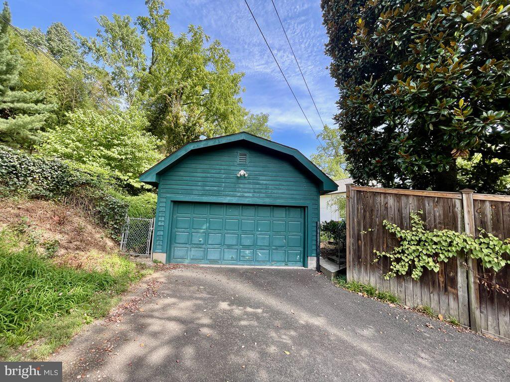 4531 Q Place Northwest Washington, DC 20007 - Photo 29 of 58 Expansive detached garage with alley access
