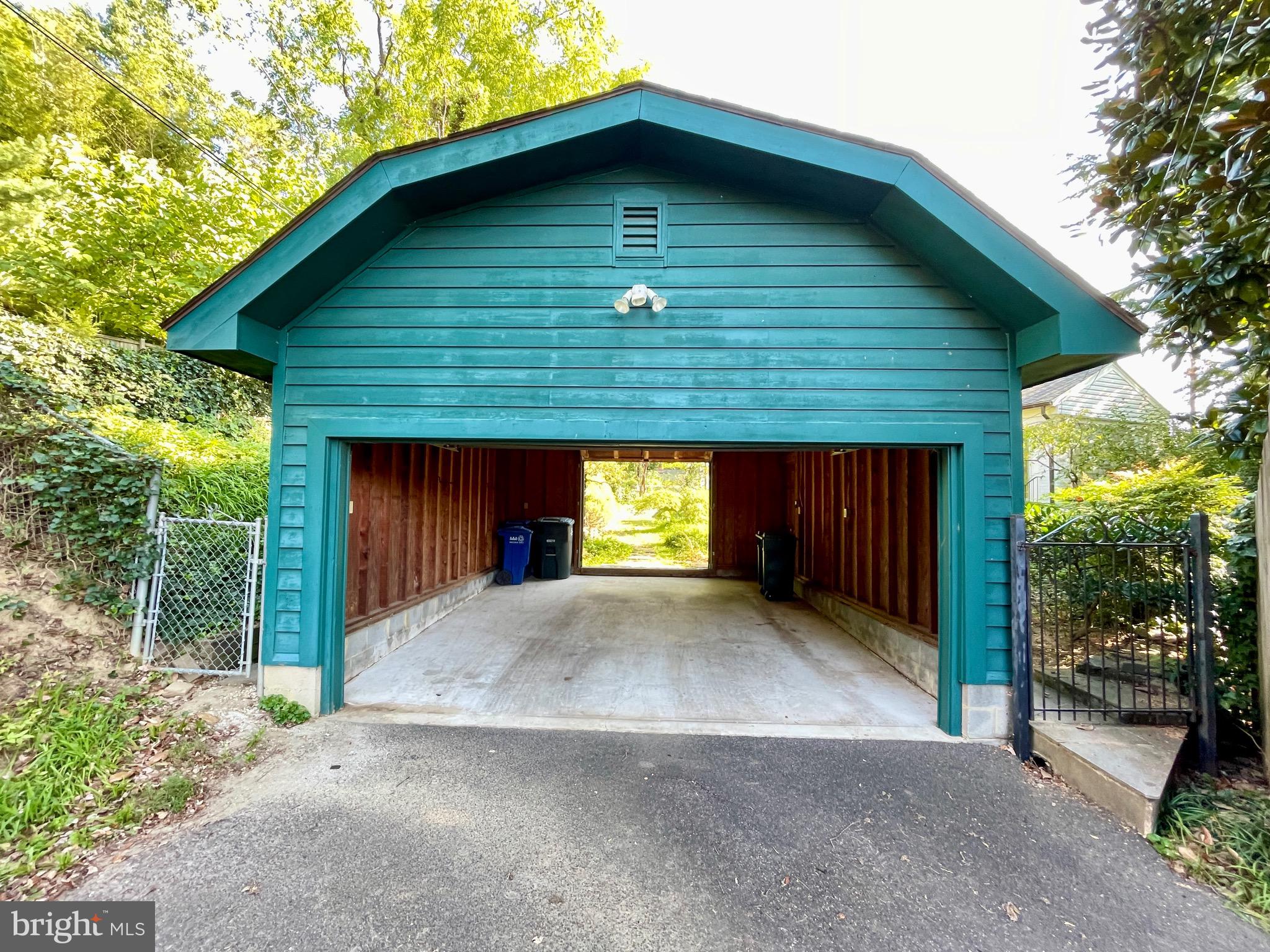 4531 Q Place Northwest Washington, DC 20007 - Photo 30 of 58 Detached garage with dual entrances