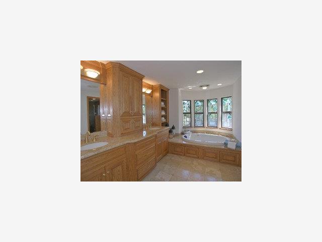 15940 Viewfield Road Monte Sereno, CA 95030 - Photo 5 of 9 a upper view of a living room with a sink and a large mirror