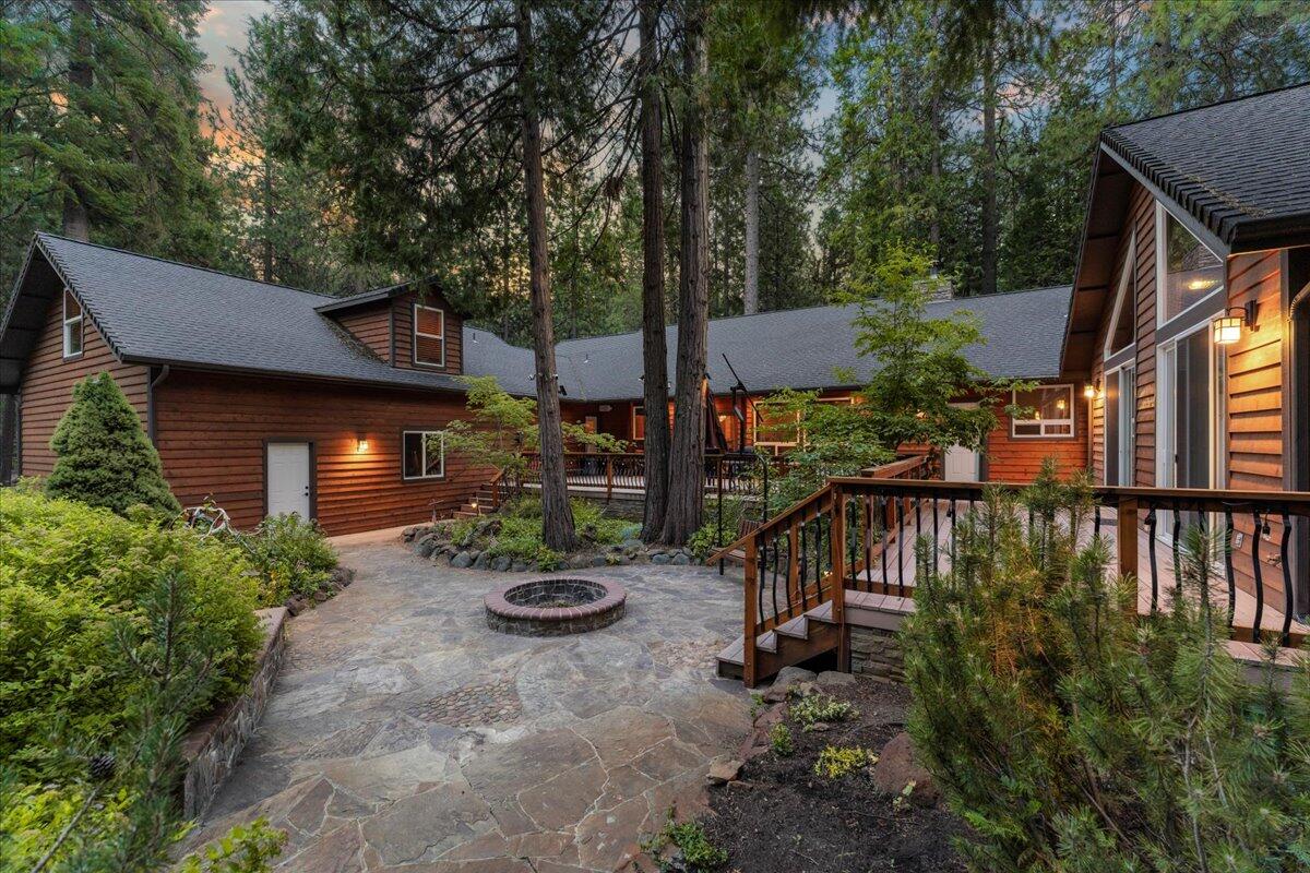 1601 Timber Hills Road Mount Shasta, CA 96067 - Photo 6 of 74 a view of a chairs and tables in the balcony