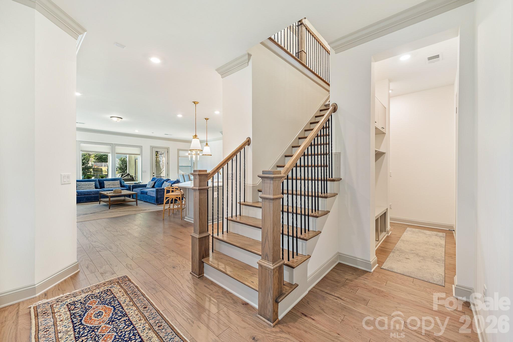 2547 Barry Street Charlotte, NC 28205 - Photo 24 of 45 a view of entryway with livingroom and furniture