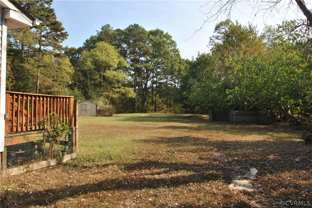 8167 Varina Road Henrico, VA 23231 - Photo 6 of 9 a view of a yard with large trees