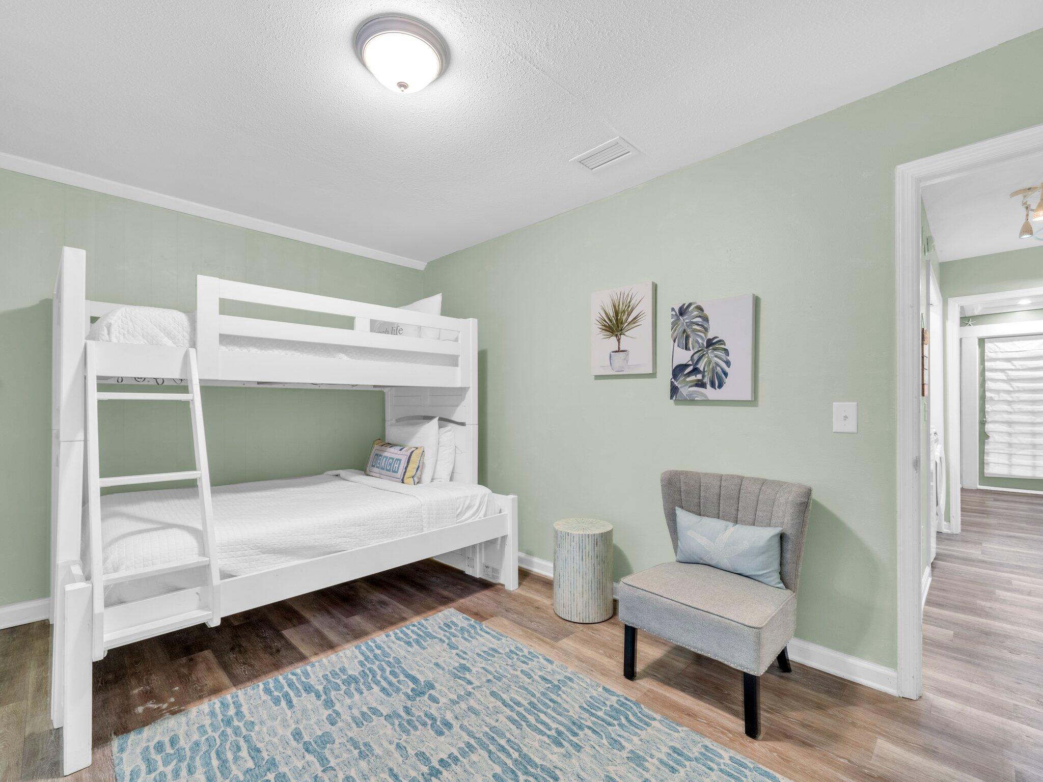 50 Gossamer Lane, Unit 10 Inlet Beach, FL 32461 - Photo 20 of 46 a bedroom with a bed and a couch