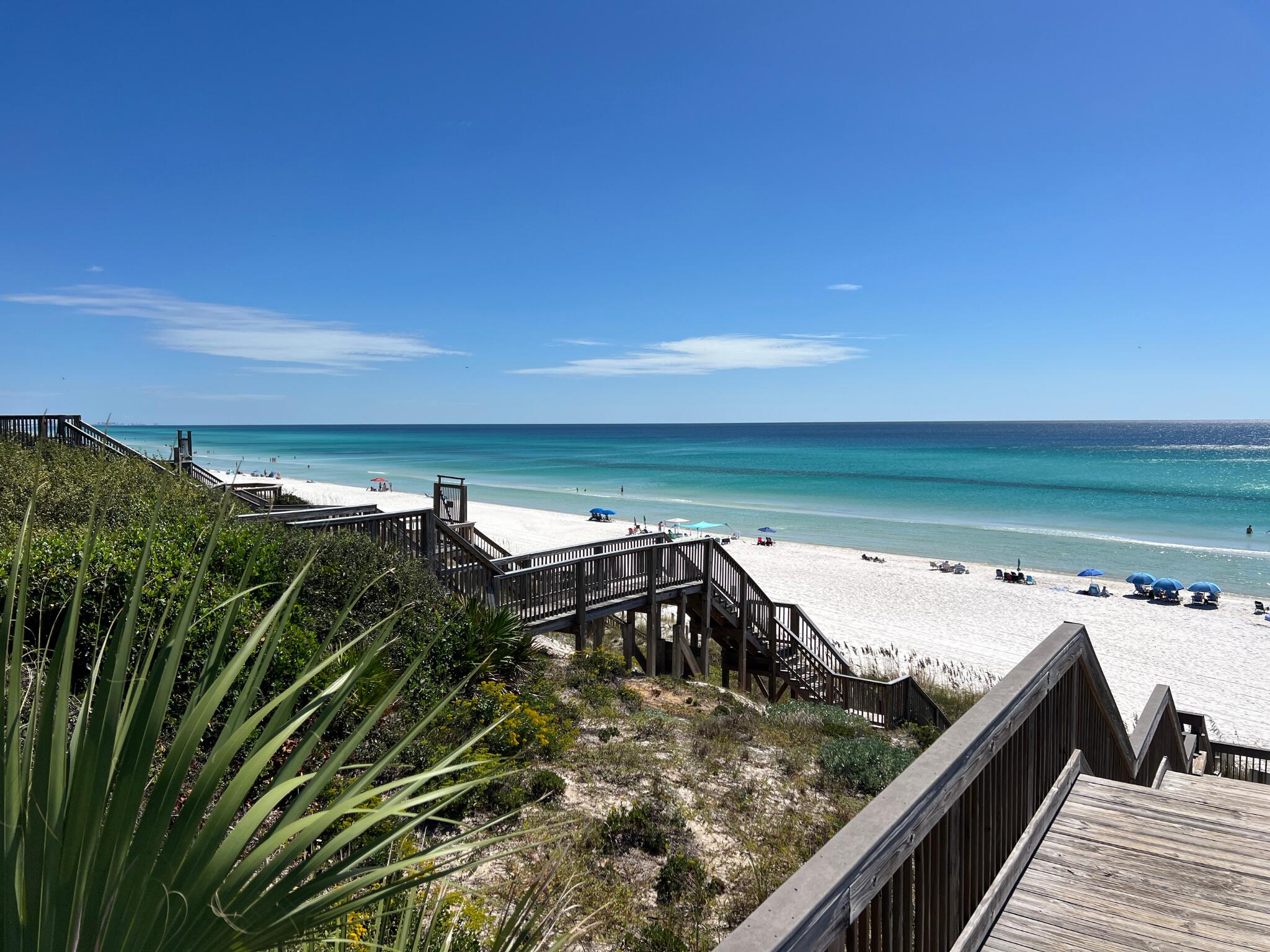 50 Gossamer Lane, Unit 10 Inlet Beach, FL 32461 - Photo 44 of 46 a view of a balcony with an outdoor space